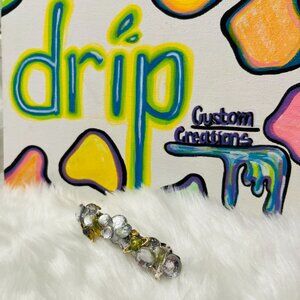 Orbital Galaxy Barrette by Drip Creations